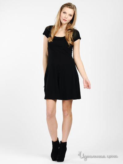 Платье PIU&PIU, цвет цвет черный