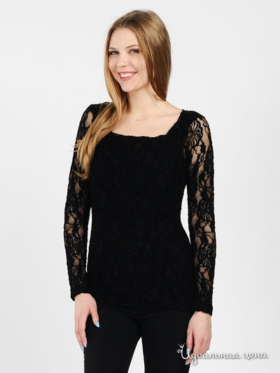 Блузон PIU&PIU, цвет цвет черный