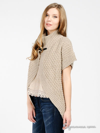 Кардиган Alessandra Boni, цвет цвет бежевый