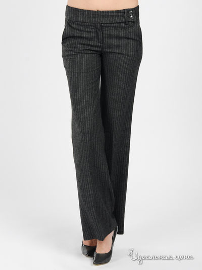 Брюки PIU&PIU, цвет цвет серый