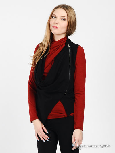 Жилет Alessandra Boni, цвет цвет черный