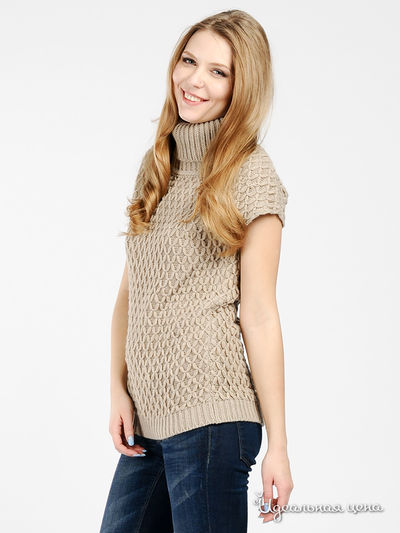 Свитер Alessandra Boni, цвет цвет бежевый