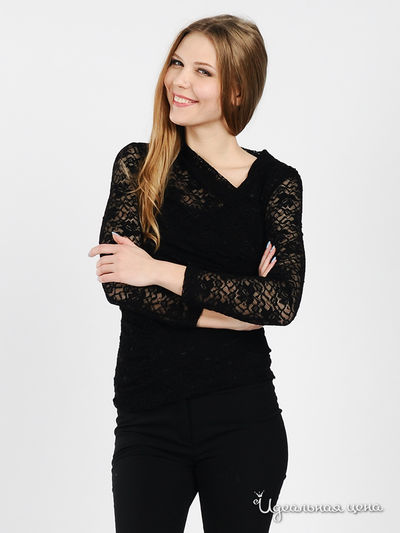 Блузон PIU&PIU, цвет цвет черный