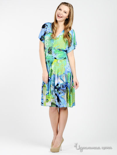 Платье Clips, цвет цвет бирюзовый