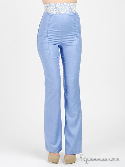 Брюки Maria Rybalchenko, цвет цвет голубой