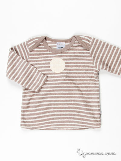 Лонгслив Liliput, цвет цвет коричневый / белый