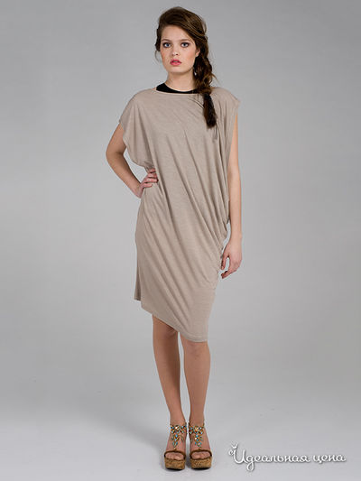 Платье Levall, цвет цвет бежевый