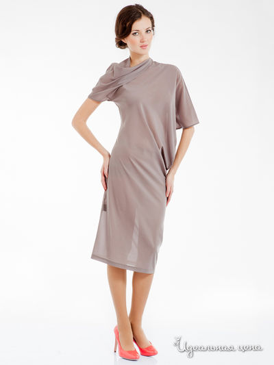 Платье Levall, цвет цвет бежевый