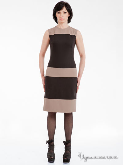 Платье Levall, цвет цвет бежевый