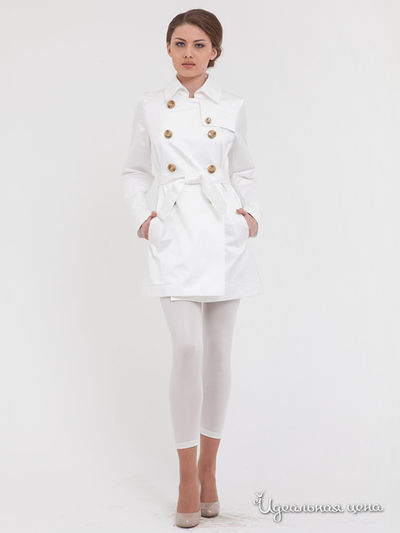 Плащ Levall, цвет цвет белый