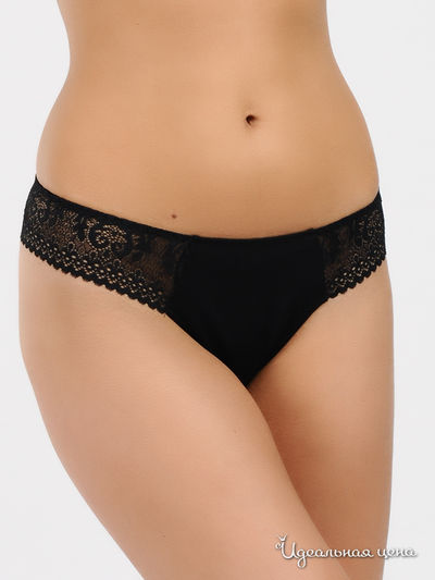 Трусы Orhideja, цвет цвет черный