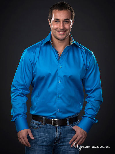 Рубашка Jess France, цвет цвет синий