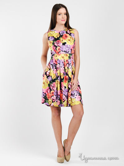 Платье Dino Chizari, цвет цвет мультиколор