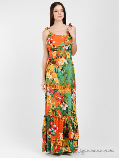 Платье Dino Chizari, цвет цвет мультиколор