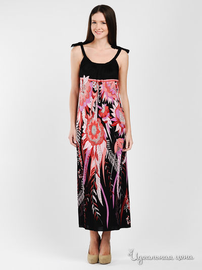 Платье Dino Chizari, цвет цвет мультиколор