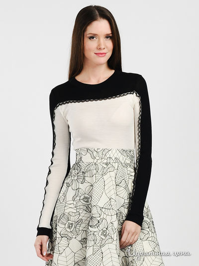 Джемпер Dino Chizari, цвет цвет белый / черный