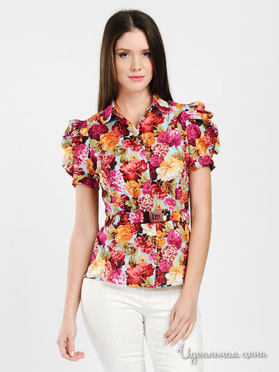 Блуза Dino Chizari, цвет цвет мультиколор