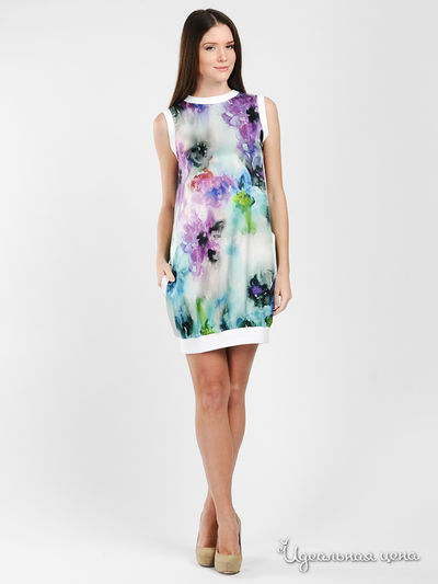 Платье Dino Chizari, цвет цвет мультиколор