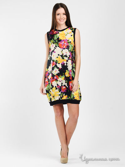 Платье Dino Chizari, цвет цвет мультиколор