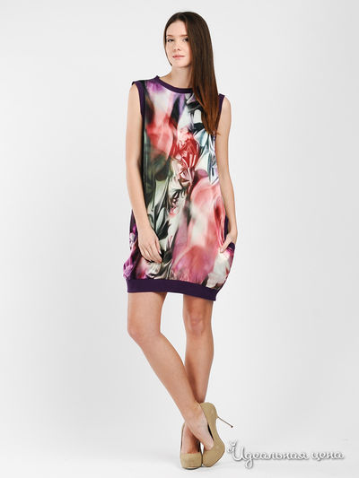 Платье Dino Chizari, цвет цвет мультиколор