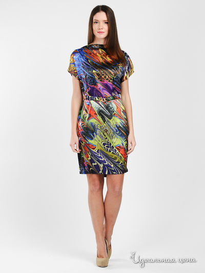 Платье Dino Chizari, цвет цвет мультиколор