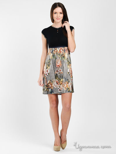 Платье Dino Chizari, цвет цвет мультиколор