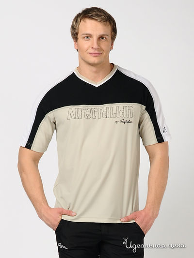 Футболка Australian, цвет цвет серо-бежевый