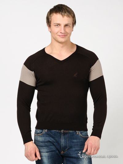 Пуловер Australian, цвет цвет темно-коричневый