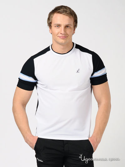 Футболка Australian, цвет цвет белый / темно-синий