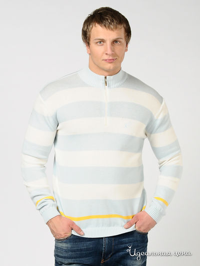 Свитер Australian, цвет цвет голубой / белый
