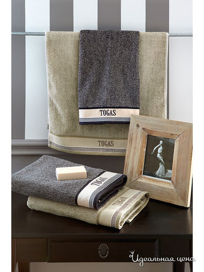 Полотенце Togas, цвет цвет светло-бежевый