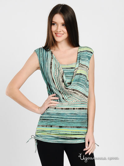 Топ Mono collection, цвет цвет бирюзовый