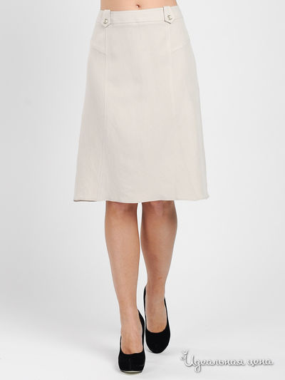 Юбка Mono collection, цвет цвет серо-бежевый