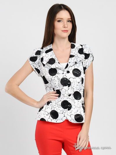 Жакет Mono collection, цвет цвет белый / черный