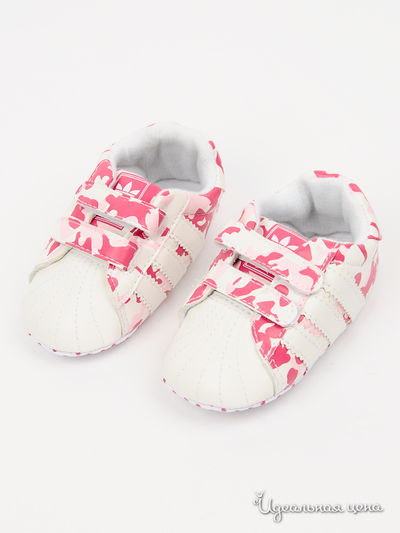 Пинетки Adidas, цвет цвет белый / мультиколор