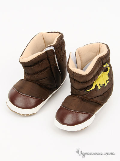 Пинетки Mothercare, цвет цвет темно-коричневый