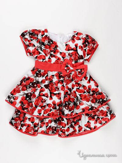 Платье Zara, цвет цвет белый / мультиколор