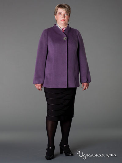 Пальто Eurydike, цвет цвет сиреневый