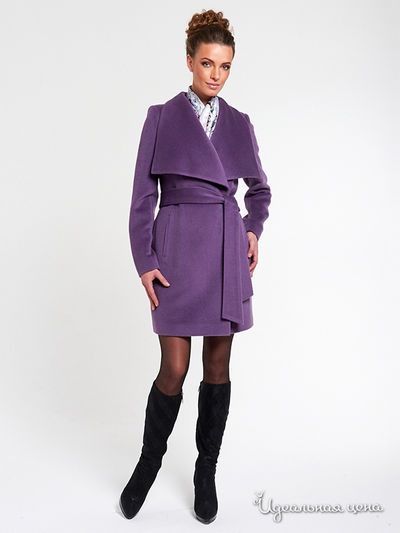 Пальто Eurydike, цвет цвет сиреневый