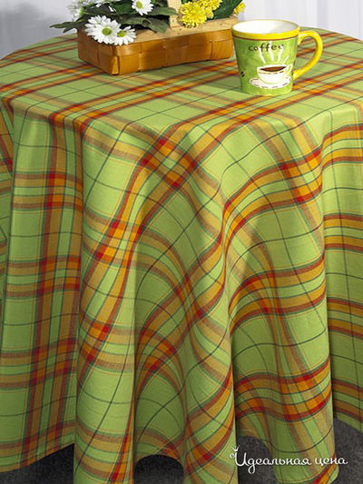 Скатерть Ernst Schafer GmbH & Co., цвет цвет зеленый