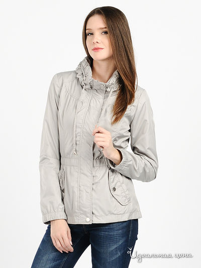 Ветровка MISS  SUN, цвет цвет светло-серый
