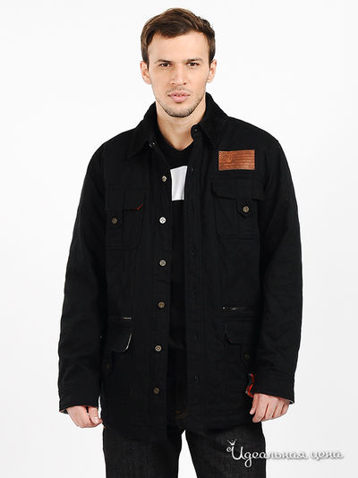 Полупальто Rocawear, цвет цвет черный