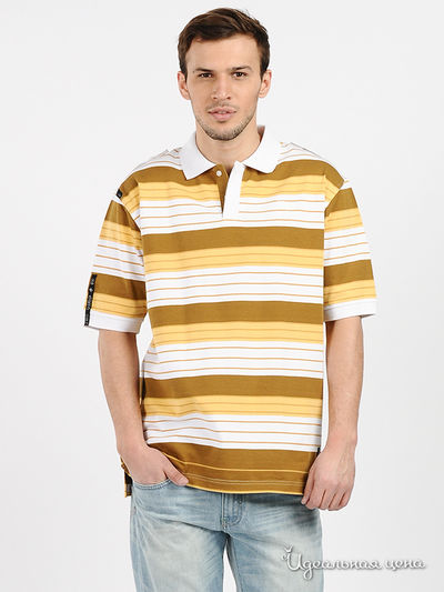 Футболка-поло Rocawear, цвет цвет белый / карри