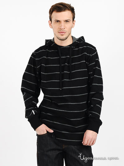 Свитшот Rocawear, цвет цвет черный / принт полоска