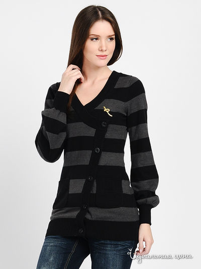 Кардиган Rocawear, цвет цвет черный / графитовый