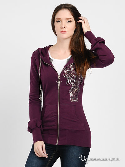 Толстовка Rocawear, цвет цвет фиолетовый