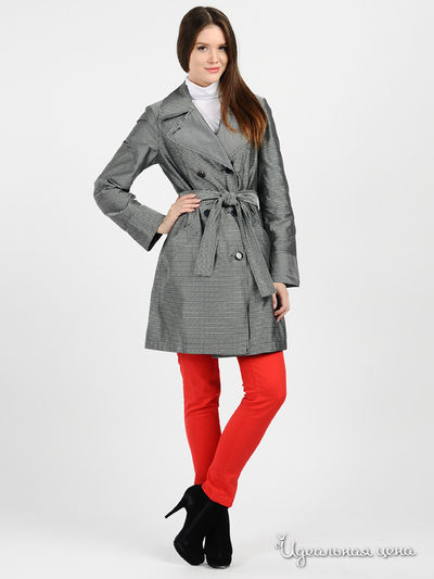 Плащ Finn-Flare, цвет цвет темно-синий / серый