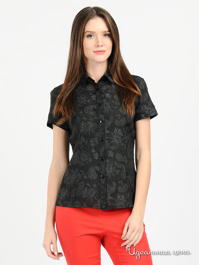 Блуза Finn-Flare, цвет цвет черный