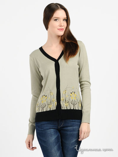 Кардиган Finn-Flare, цвет цвет оливковый