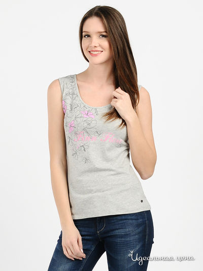 Майка Finn-Flare, цвет цвет светло-серый